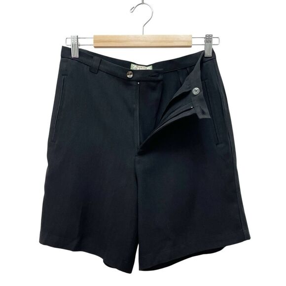NWT Tommy Bahama Lucky Penny Shorts Black 100% Silk Size 6 TW8113 Dressy Classic - Picture 3 of 11